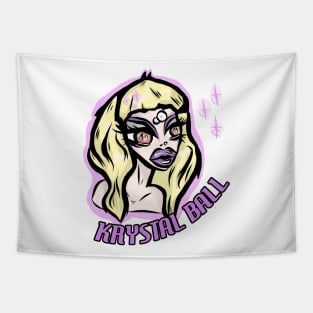 Krystal Ball - Blonde Bombshell Tapestry