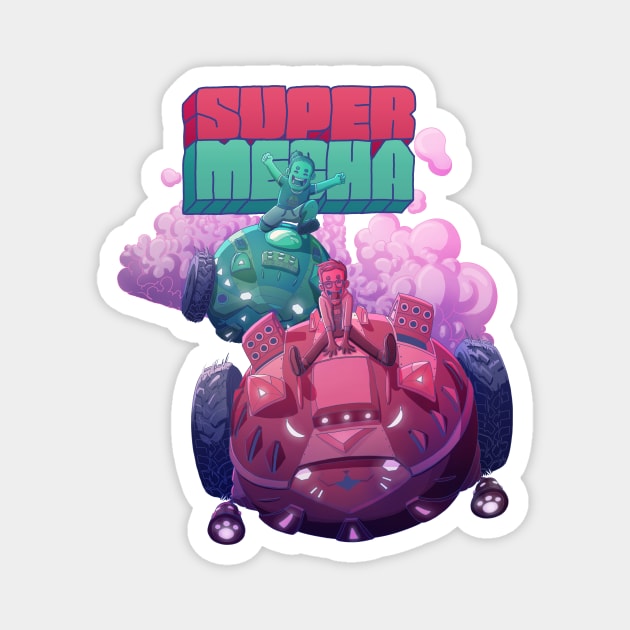 Super Mecha Magnet by kidsuperpunch