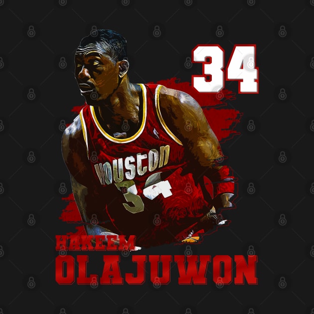 Hakeem Olajuwon | 34 by Aloenalone