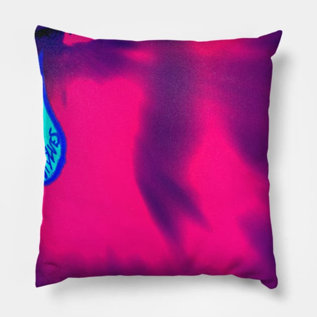 Teardrop Pink Pillow by Owen St Merch