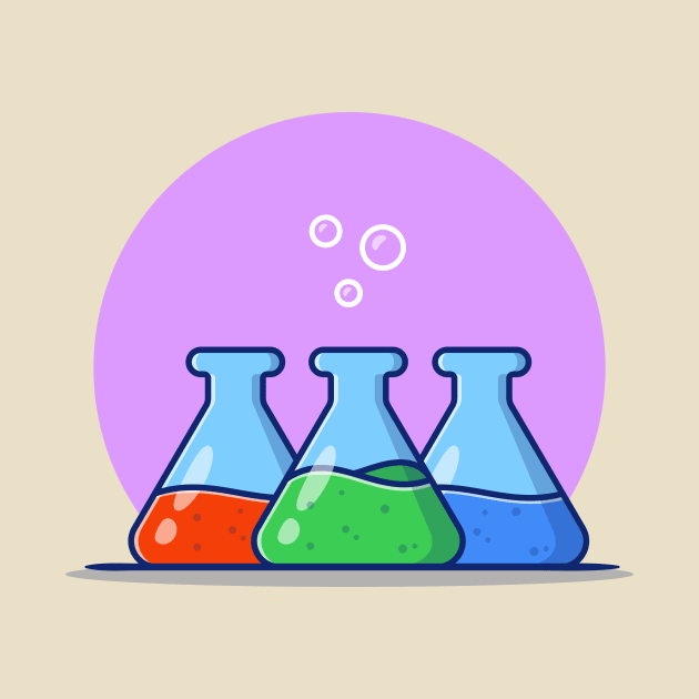 Beaker Glass With Chemical Liquid by Catalyst Labs