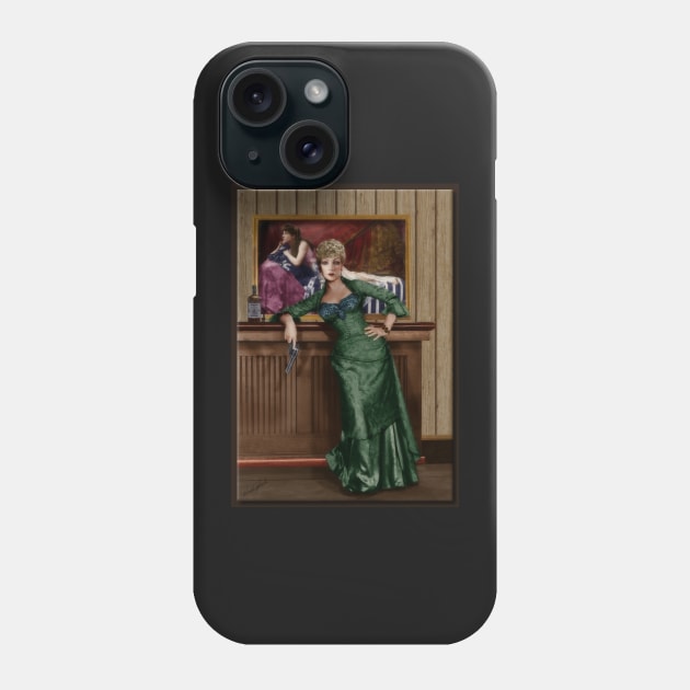 Miss Kitty Phone Case by rgerhard