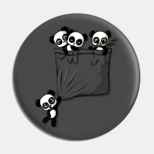 Cute Pocket Pandas Pin