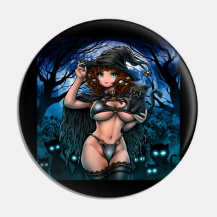 anime witch hellcat BG Pin