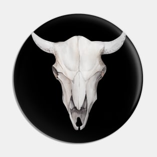 Buffalo skull Pin