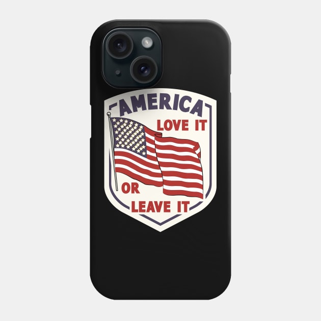 Love It Or Leave ’66 Phone Case by rikarts