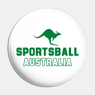 SPORTSBALL AUSTRALIA Varsity Green Pin