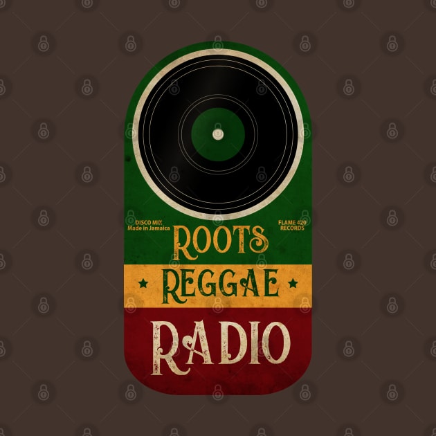 Roots Reggae Radio by CTShirts