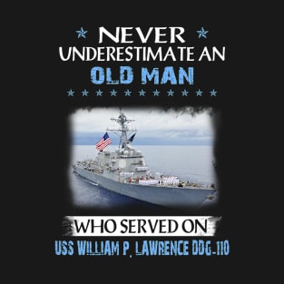 USS William P. Lawrence DDG-110 Veterans Day Christmas Gift T-Shirt