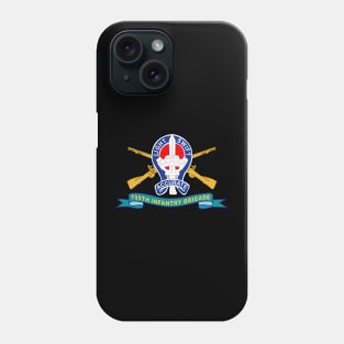 199th Infantry Brigade w Br - DUI - Ribbon X 300 Phone Case