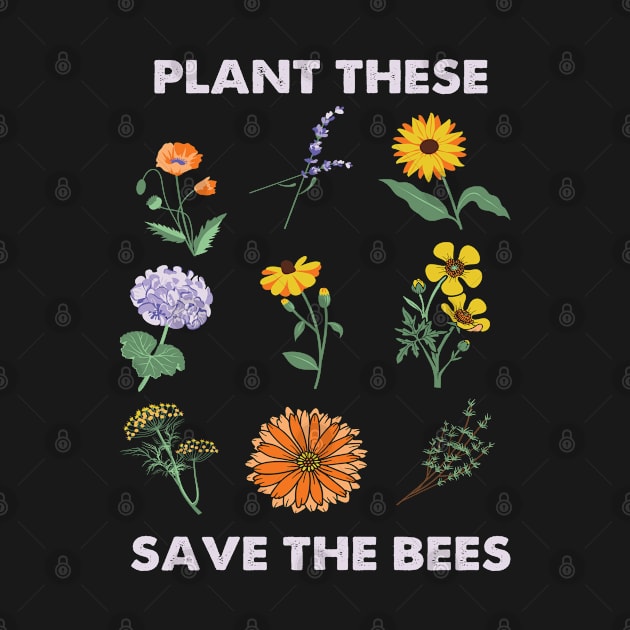 Plant These Save The Bees Flowers Garden by ssflower