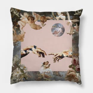 Renaissance Collage Pillow