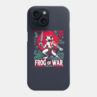Frog of War Phone Case