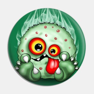 Virus Baby Monster Pin