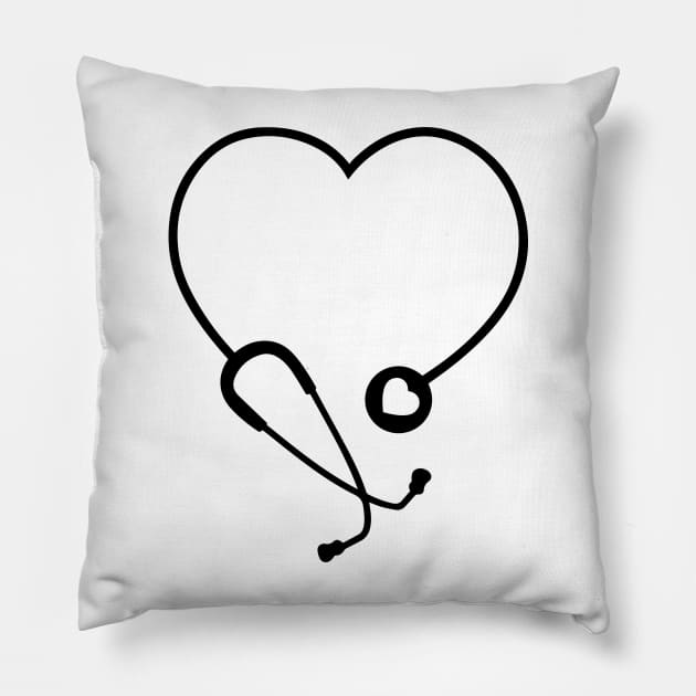 Stethoscope Pillow by TheTreasureStash