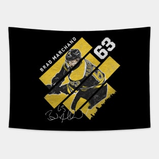 brad marchand stripes Tapestry