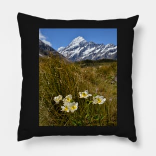 Mount Cook Lilies Pillow