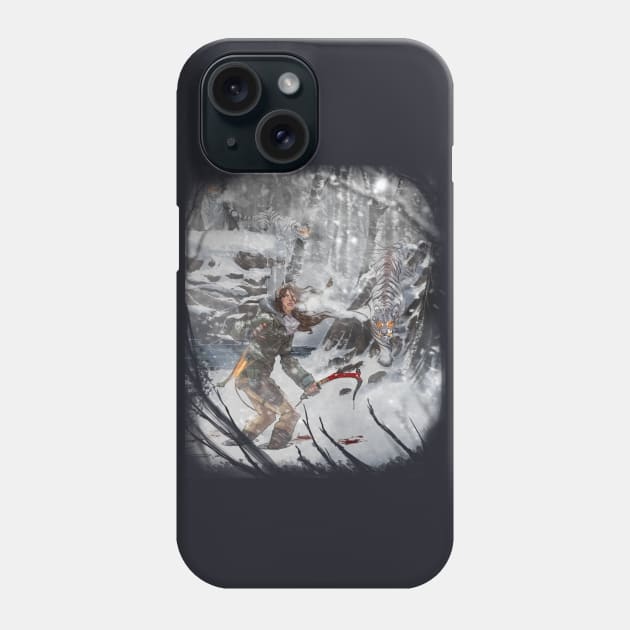 Rise of the Tomb Raider | Siberian Tomb Guardian Phone Case by tattts