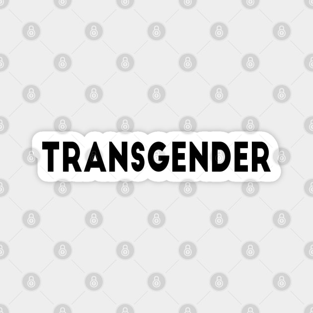 Transgender Pride Magnet by WildSloths