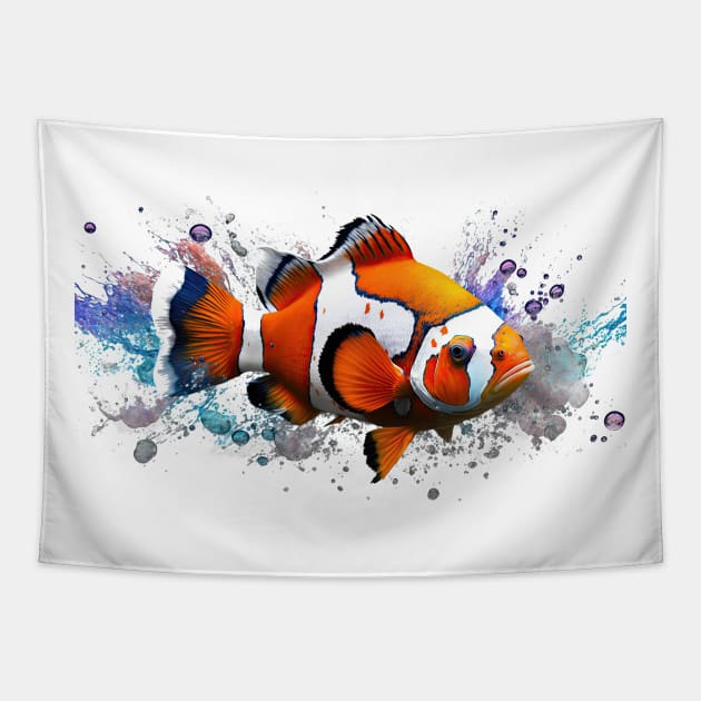 Clown Fish Tapestry by Urban Archeology Shop Gallery