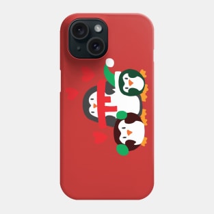 Winter Penguins Phone Case