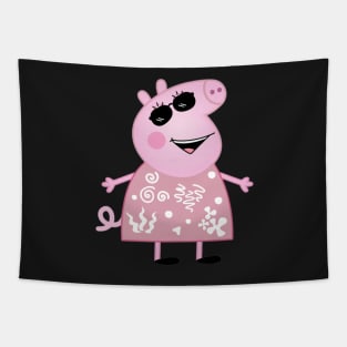 McQuoid Peipa Pig Tapestry