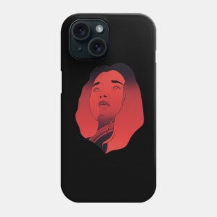 Red and Black Witchy Woman Phone Case