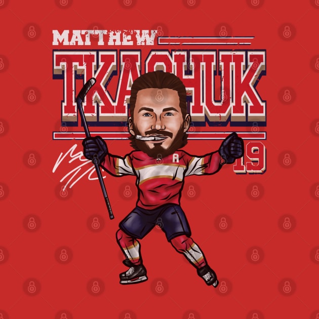 Matthew Tkachuk Florida Cartoon by ClarityMacaws