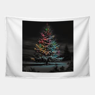 Living Life in Colour - Christmas Tree Tapestry