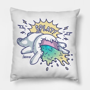 Bunny Splat Pillow