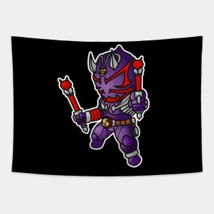 Kamen Rider Hibiki Chibi Style Kawaii Tapestry