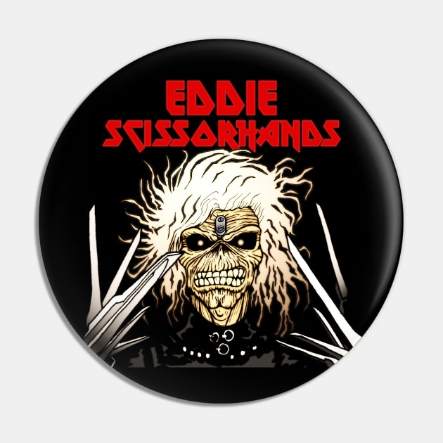 Eddie Scissorhands Pin by azhmodai