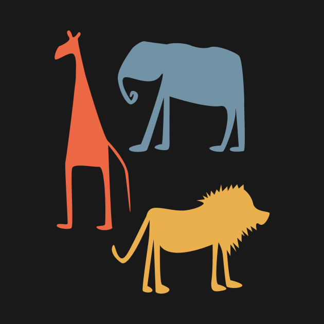 Safari animals by annacush