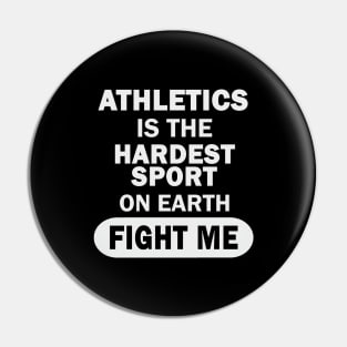 Athlete Men's Arena Triathlete Sport Gym Pin