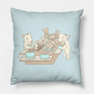 Dog Buffet Pillow