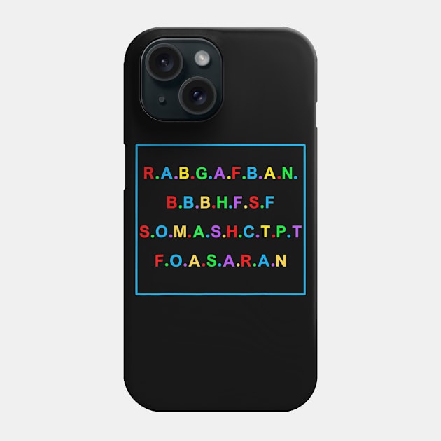 R.A.B.G.A.F.B.A.N.B.B.B.H.F.S.F S.O.M RABGAFBAN funny gift Phone Case by martinyualiso