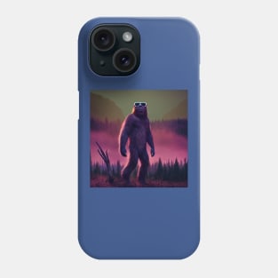 Dope Sasquatch in Nature Phone Case