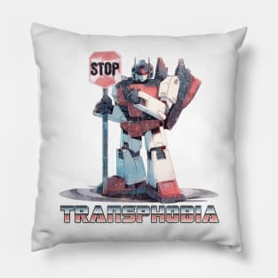 Stop Transphobia Pillow