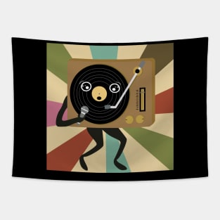 The Singing Record Player Tapestry