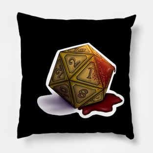 Bloody Dice Pillow