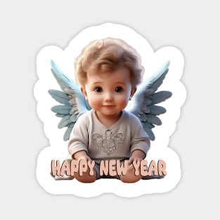 Happy New Year Magnet