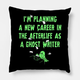 Ghost Writer Pillow