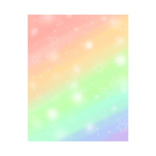 Rainbow Gradient Sparkle T-Shirt