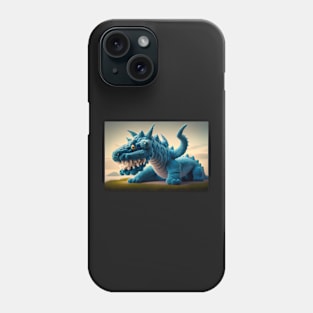 Cute Wool Art Dragon 4 of 20 Designs Phone Case