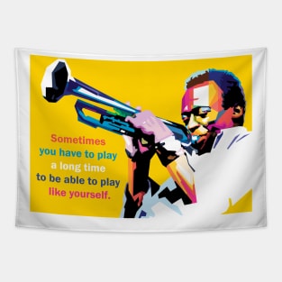 Miles Quotes Davis Tapestry