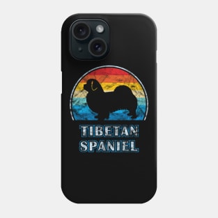 Tibetan Spaniel Vintage Design Dog Phone Case