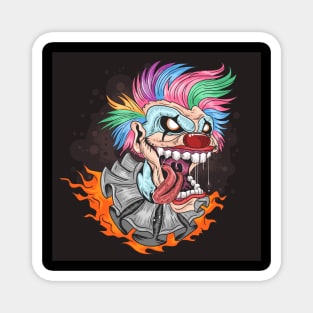 Clown joker Magnet