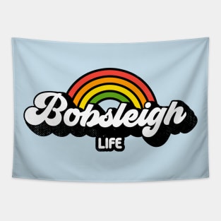 Groovy Rainbow Bobsleigh Life Tapestry