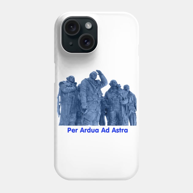 Per Ardua Ad Astra Phone Case by tradeit