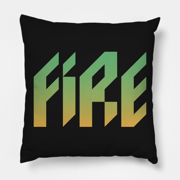 FIRE | Financial Independence, Retire Early | Legacy Pillow by lvrdesign